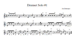 DrumsetSolo#1